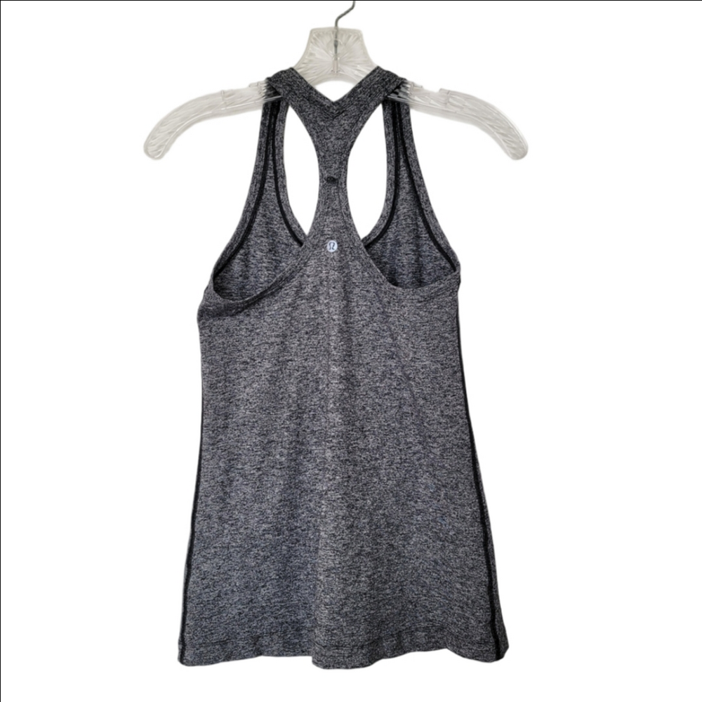 LULULEMON Gray Women's Racerback Tank Top - Picture 4 of 7